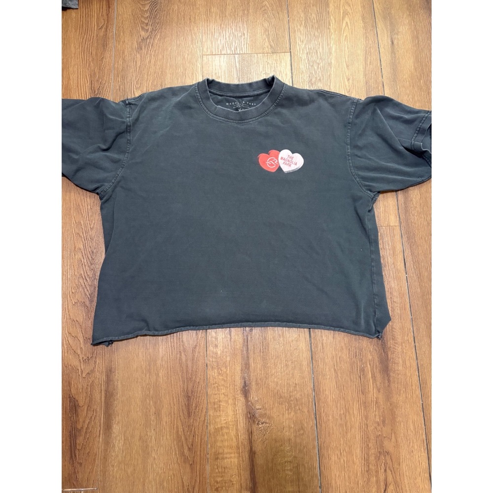 Magnolia Park Women's XL Black Love Is Graphic T-Shirt Made USA Streetwear